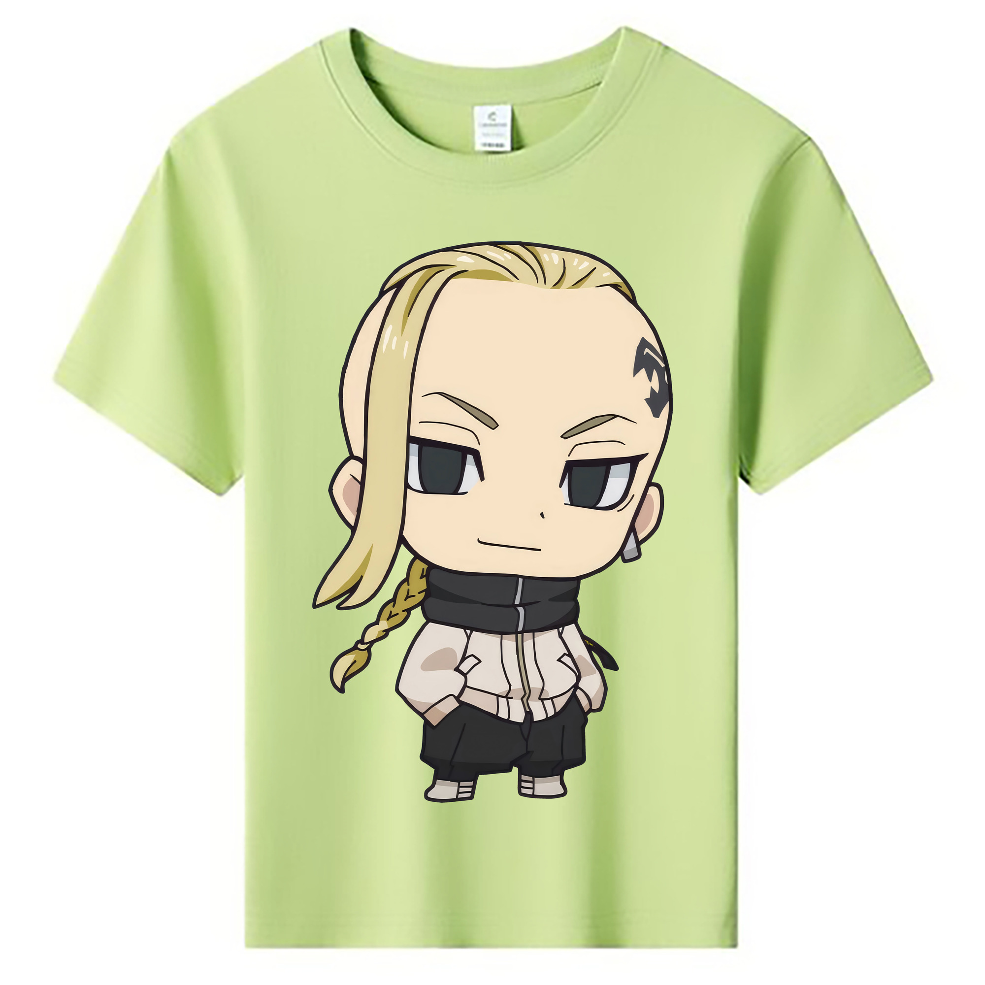 （画像用） 東京リベンジャーズ Tokyo Revengers 綿100％キッズTシャツ（フロントプリント）